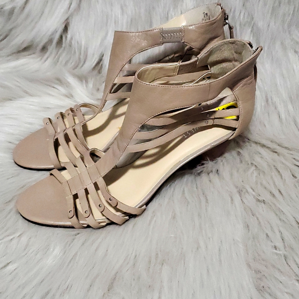 Nine west leather ankle sandal